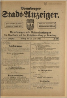 Bromberger Stadt-Anzeiger, J. 36, 1919, nr 48