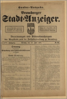 Bromberger Stadt-Anzeiger, J. 36, 1919, nr 51