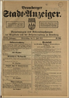 Bromberger Stadt-Anzeiger, J. 36, 1919, nr 52