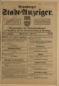 Bromberger Stadt-Anzeiger, J. 36, 1919, nr 53