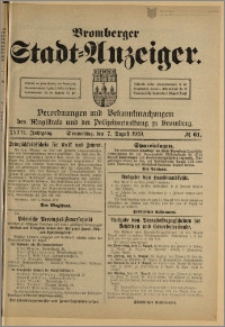 Bromberger Stadt-Anzeiger, J. 36, 1919, nr 61
