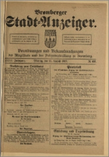 Bromberger Stadt-Anzeiger, J. 36, 1919, nr 62