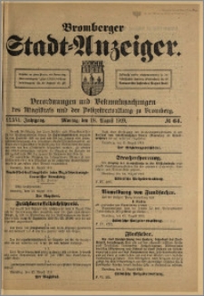 Bromberger Stadt-Anzeiger, J. 36, 1919, nr 64