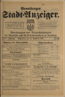 Bromberger Stadt-Anzeiger, J. 36, 1919, nr 70