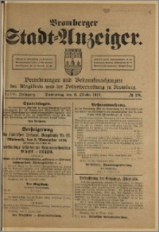Bromberger Stadt-Anzeiger, J. 36, 1919, nr 78