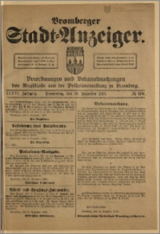 Bromberger Stadt-Anzeiger, J. 36, 1919, nr 98