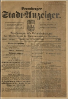 Bromberger Stadt-Anzeiger, J. 36, 1919, nr 99