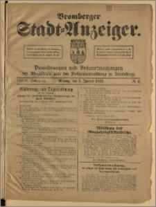 Bromberger Stadt-Anzeiger, J. 37, 1920, nr 1