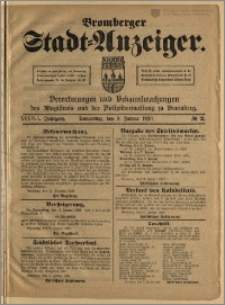 Bromberger Stadt-Anzeiger, J. 37, 1920, nr 2