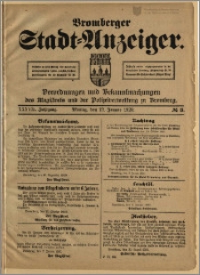 Bromberger Stadt-Anzeiger, J. 37, 1920, nr 3