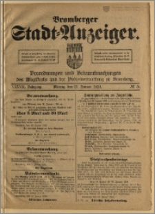 Bromberger Stadt-Anzeiger, J. 37, 1920, nr 5