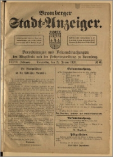 Bromberger Stadt-Anzeiger, J. 37, 1920, nr 6