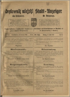 Bromberger Stadt-Anzeiger, J. 37, 1920, nr 29