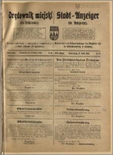 Bromberger Stadt-Anzeiger, J. 37, 1920, nr 33