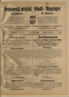 Bromberger Stadt-Anzeiger, J. 37, 1920, nr 39