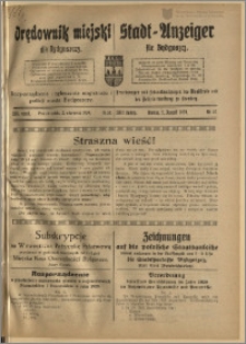 Bromberger Stadt-Anzeiger, J. 37, 1920, nr 57