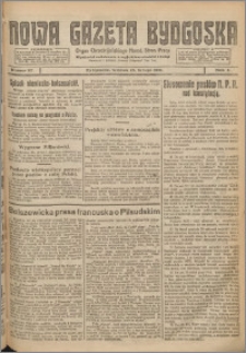 Nowa Gazeta Bydgoska. Organ Chrzescijańskiego Narodowego Stronnictwa Pracy 1921.02.15 R.1 nr 37