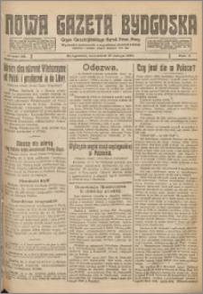 Nowa Gazeta Bydgoska. Organ Chrzescijańskiego Narodowego Stronnictwa Pracy 1921.02.17 R.1 nr 39