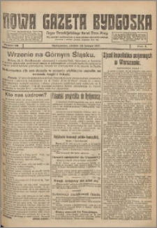 Nowa Gazeta Bydgoska. Organ Chrzescijańskiego Narodowego Stronnictwa Pracy 1921.02.25 R.1 nr 46