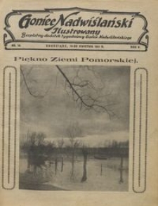 Goniec Nadwiślański Ilustrowany : bezpłatny dodatek tygodniowy Gońca Ndwiślańskiego 1931.04.19 R.5 nr 16