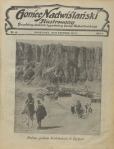 Goniec Nadwiślański Ilustrowany : bezpłatny dodatek tygodniowy Gońca Ndwiślańskiego 1931.11.29 R.5 nr 48