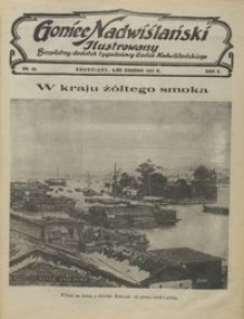 Goniec Nadwiślański Ilustrowany : bezpłatny dodatek tygodniowy Gońca Ndwiślańskiego 1931.12.06 R.5 nr 49