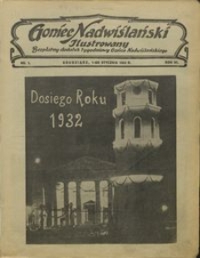 Goniec Nadwiślański Ilustrowany : bezpłatny dodatek tygodniowy Gońca Ndwiślańskiego 1932.01.01 R.6 nr 1