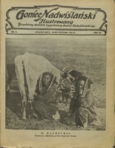 Goniec Nadwiślański Ilustrowany : bezpłatny dodatek tygodniowy Gońca Ndwiślańskiego 1932.01.31 R.6 nr 5