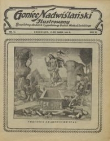 Goniec Nadwiślański Ilustrowany : bezpłatny dodatek tygodniowy Gońca Ndwiślańskiego 1932.03.27 R.6 nr 13