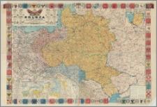 Polska w trzech zaborach w granicach przedrozbiorowych w 1770 r. oraz w innych ważniejszych okresach historycznych