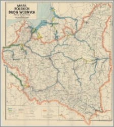 Mapa polskich dróg wodnych