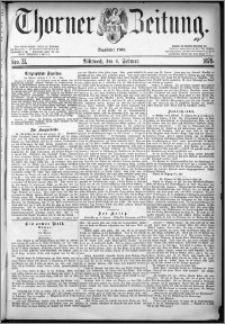 Thorner Zeitung 1878, Nro. 31