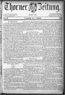 Thorner Zeitung 1878, Nro. 32