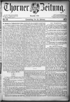 Thorner Zeitung 1878, Nro. 38