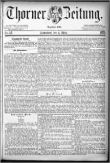 Thorner Zeitung 1878, Nro. 52