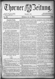 Thorner Zeitung 1878, Nro. 61