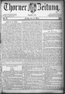 Thorner Zeitung 1878, Nro. 63