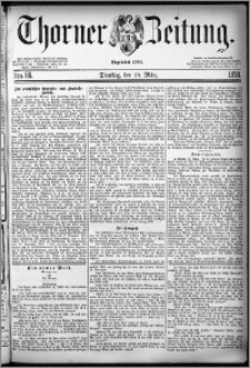 Thorner Zeitung 1878, Nro. 66