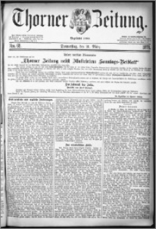 Thorner Zeitung 1878, Nro. 68