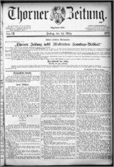 Thorner Zeitung 1878, Nro. 69