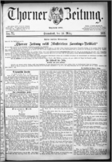 Thorner Zeitung 1878, Nro. 70