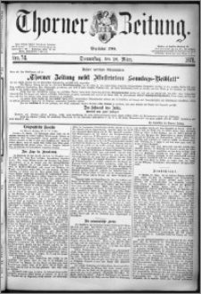Thorner Zeitung 1878, Nro. 74