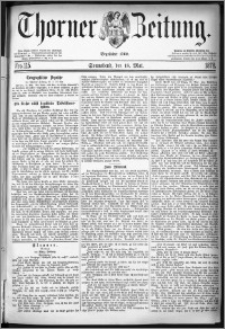 Thorner Zeitung 1878, Nro. 115