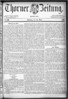 Thorner Zeitung 1878, Nro. 116