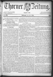 Thorner Zeitung 1878, Nro. 124