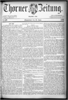 Thorner Zeitung 1878, Nro. 137