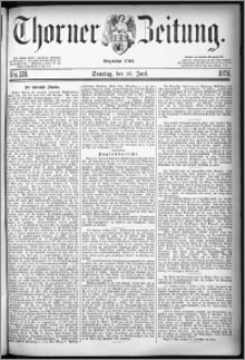 Thorner Zeitung 1878, Nro. 138