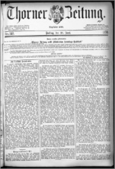 Thorner Zeitung 1878, Nro. 148