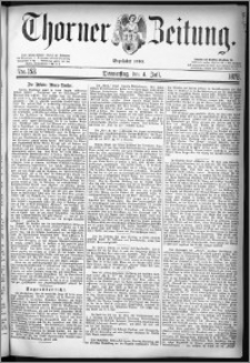 Thorner Zeitung 1878, Nro. 153