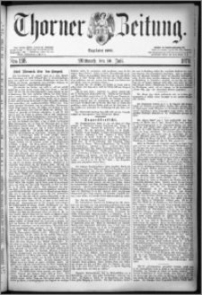 Thorner Zeitung 1878, Nro. 158
